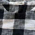 Bella Dahl 
Buffalo Plaid Button‎ Back Pullover size small Photo 8