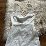 Lulus LULU’S Destined Romance White Satin Cowl Neck Backless Maxi Dress Photo 7