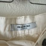 American Bazi NEW  Ivory White High Rise Wide Leg Womens Cargo Pants Photo 1