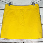 Zac & Rachel NWT Size 8 Mimosa Yellow Pull On Skort Photo 0