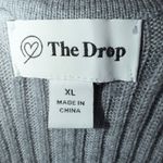 The Drop Ribbed Knit Wide Leg Pants XL Gray High Waist Lounge Travel Style Photo 5