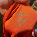 Nike  ORANGE QUARTER ZIP RUNNING SHIRT Photo 2