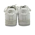 Nike  Air Force 1 White Low Top Lace Up Round Toe Walking Sneakers Shoes Size 8 Photo 3