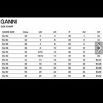 Ganni Fannie polka dot ruffle button down blouse NWOT Photo 5