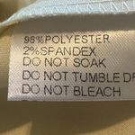 Billy J Frida Maxi Dress Yellow Satin Creamy Buttery Gown Size 14 Women's NWT Photo 12