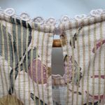 LC Lauren Conrad Lauren Conrad Romantic Cottagecore Tank Womens XS Pink Flower Print Crochet Trim Photo 6