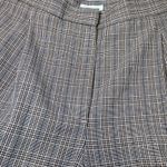 Liz Claiborne  Vintage Trousers Womens 8P Petites Brown Plaid Office Casual Pants Photo 14