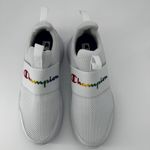 Champion Legacy Juke Low Slip On Sneakers White Rainbow Script 9.5 Womens Pride Photo 4