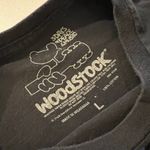 Woodstock 2009 Black Cotton Peace Tie Dye Graphic Tee Size Large Unisex Photo 3