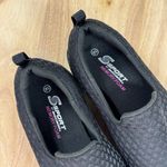 Skechers S Sport Malvina Slip On Knit Sneakers Black Womens 8.5 Photo 7