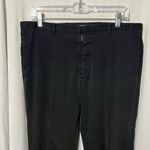 Maison Martin Margiela Women's Black Slim Trouser Pants Size 10 Photo 1