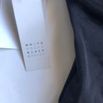 White House | Black Market NWT WHBM Ruffled Neckline Halter One Piece Swimsuit in Black Photo 11