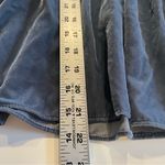 ZARA  Peplum Women’s Top Size 10 Black Floral Embroidery Beaded Blue Photo 3