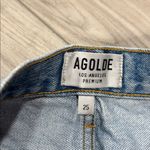 AGOLDE  Frayed Light Blue Jean Shorts PARKER VINTAGE CUT OFF SHORT SWAPMEET Sz25 Photo 1