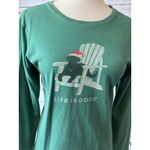 Life is Good Tee Shirt Black Labrador Dog Small Womens Christmas LIG Santa Dogs Photo 7