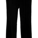 Club Monaco  Black Wide Leg Trouser Dress Pants Womens 4 Preppy Career Photo 0