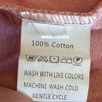 BUTTON STRAP POCKET BOHO PINK BLUSH WIDE LEG SLEEVELESS COTTON Y2K SZ M #2105 Pink Size M Photo 9