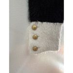 L'Agence NWT L’agence Georgia Contrast Trim Cardigan Blazer Black White Size Small Photo 5