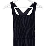 Diane Von Furstenberg DVF x Target Collab Black & Gray Zebra Athletic Jumpsuit Womens Size Small NWT Photo 3