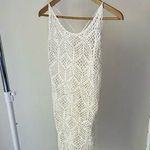 Nicolita White Knit Bikini Cover Up‎ Size M Photo 0