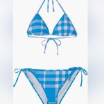 Burberry Cobb Check Bikini Set, Size Large, $480 Photo 7
