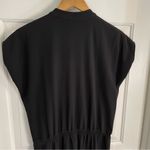 Vince Black Jumpsuit Zipper accents Top Size 0 emo goth retro chic dark romance Photo 7