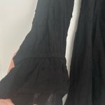 Francesca's Francesca’s Swiss Dot Black Puff Long Sleeve Mini Dress Photo 5