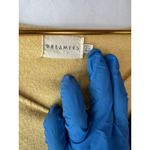 Dreamers  Womens BASIC Yellow Hi-Low V-NECK Long Sleeve Front Seam SWEATER Sz M/L Photo 3