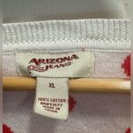 Arizona Jeans Arizona Jean Co. Red & White Polka Dot Sweater Women's Size XL Photo 5