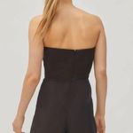 Urban Outfitters Dressy Black Strapless Romper Photo 1