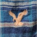 American Eagle  Outfitters Plaid Western Shirt‎ Long Sleeve Button Up Size S Photo 2