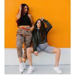 Celestial Bodiez NWOT Good Vibe Hoodie in Olive Juice Green/Smoke Gray Medium Green Photo 9