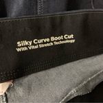 Laurie Felt Silky Curve Boot Cut Jeans Dark Wash 3XP Plus Stretch Denim Trending Blue Size undefined Photo 9