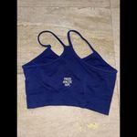Prozis Fitness Workout Athletic Racer‎ Back Sports Bra Blue Size M Medium Photo 1