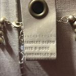 Anthropologie  Gold Pearl Statement Necklace Photo 2