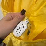 Tanya Taylor  Carly Puff Sleeve Cotton Dress in Lemon Zest 18 Photo 3