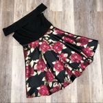 Chi Chi London Curve Rosalin Metallic Floral Off-the-Shoulder Dress 14 NWT Photo 6