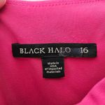 Black Halo Bene Crisscross Cropped Pink Jumpsuit Size 16 Photo 6
