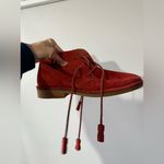 Hush Puppies  Cyra Catelyn Suede Chukka Boots Booties Hippie Boho Rust Orange 7.5 Photo 5