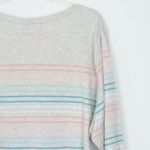 Avenue NWT Womens 3/4 Sleeve Striped Top Size 26/28 Round Neck Leisure Casual Photo 6