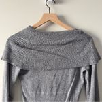 Athleta  organic cotton/wool Sweater Dress long sleeve knit mini stretch cozy EUC Photo 3
