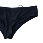 prAna Upswell Bottom 2 Piece Bikini Bottoms Black S Lined Cheeky Low Rise NWT Photo 1