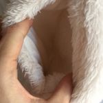 Forever 21 Womens White Fleece Zip up Jacket Super Soft Small Photo 8