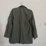 A New Day  Women's Double Breasted Blazer Jacket Back Slit Mid Length Photo 6