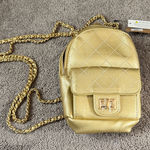 Hello 3 AM Gold Mini Backpack Photo 0