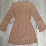 The Fifth Label beige Jeanne mini dress bell long sleeve button down size small Photo 4
