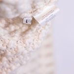 Ulla Johnson Women's Alpaca Wool Blend Knit Crew Neck Pullover Sweater Ivory L Photo 3