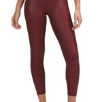 Lululemon | Wunder Train High Rise Leggings in Matte Foil Red Merlot Size 2 Photo 0