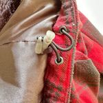 Cabela's Red Grey Plaid Coat Womens Size XL Wool Primaloft Full Zip Fleece Lined Photo 8