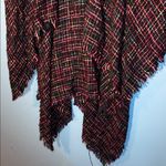 Catherines Cathrine’s Plaid Poncho with Toggle Closure Photo 5